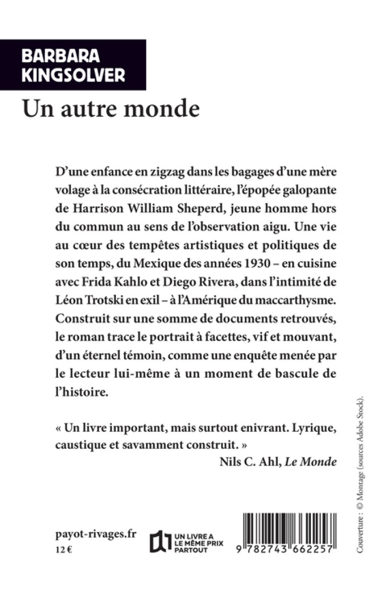 Un autre monde - Barbara Kingsolver, Martine Aubert - RIVAGES