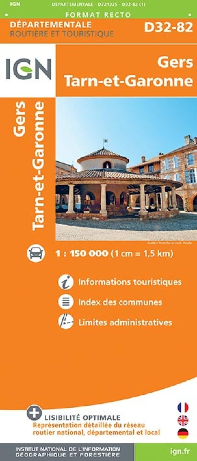D721325 Gers.Tarn-Et-Garonne (32.82) - XXX - IGN