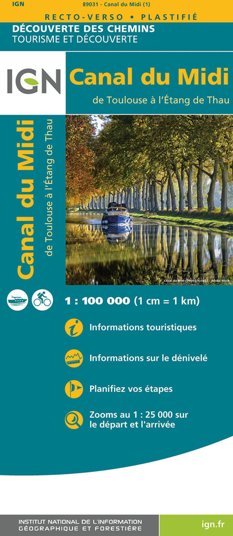 LE CANAL DU MIDI - XXX - IGN