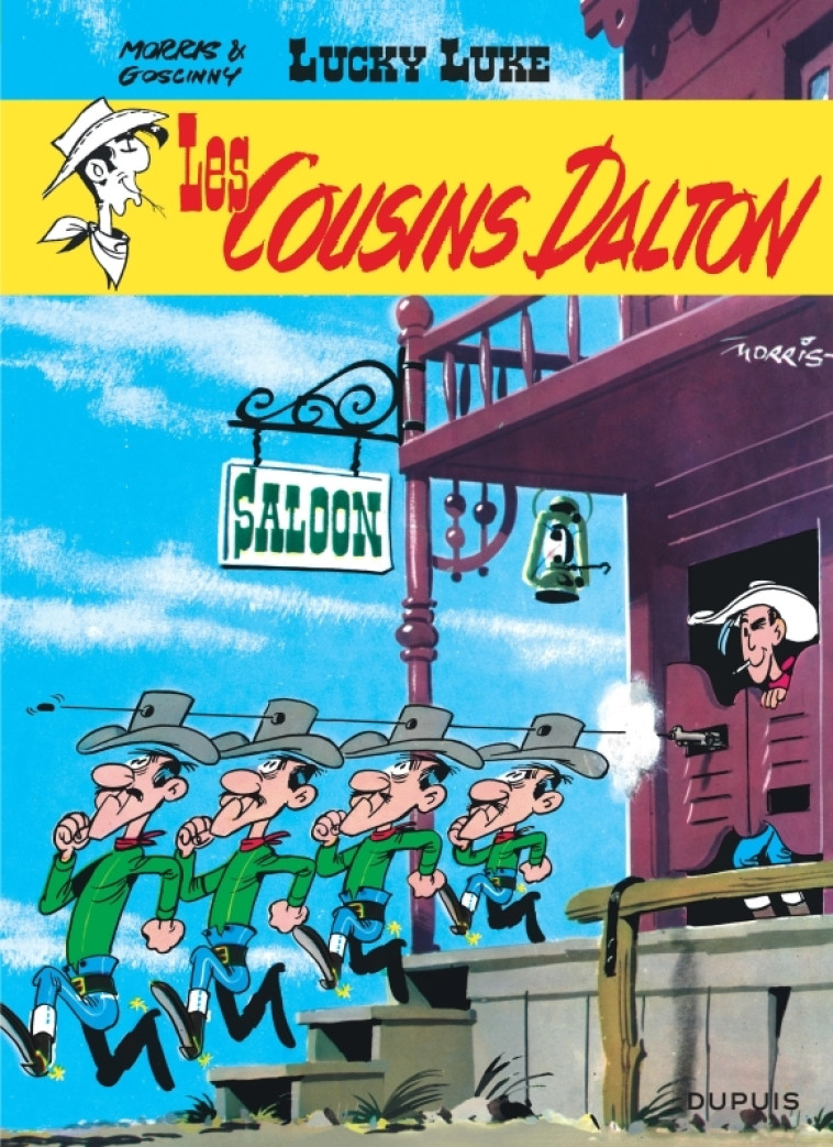 Lucky Luke - Tome 12 - Les Cousins Dalton - MORRIS MORRIS, Goscinny Goscinny,  MORRIS,  GOSCINNY,  MORRIS,  GOSCINNY - DUPUIS