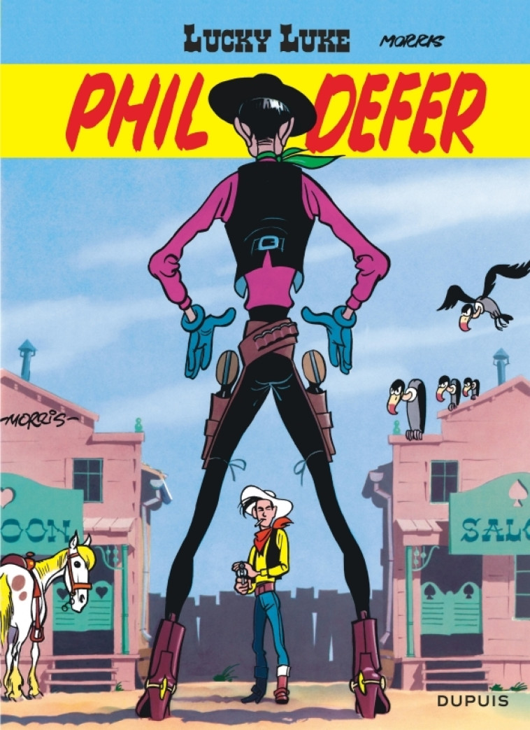 Lucky Luke - Tome 8 - Phil Defer - MORRIS MORRIS,  MORRIS,  MORRIS,  MORRIS - DUPUIS