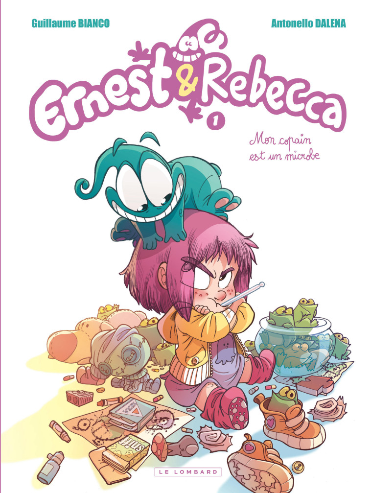Ernest & Rebecca - Tome 1 - Mon copain est un microbe (version à 5 euros) - Bianco Guillaume Bianco Guillaume, Dalena Dalena,  Bianco Guillaume,  Dalena - LOMBARD