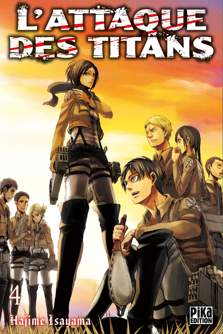 L'Attaque des Titans T04 - Hajime Isayama - PIKA