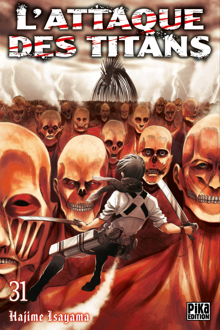 L'Attaque des Titans T31 - Hajime Isayama, Hajime Isayama - PIKA