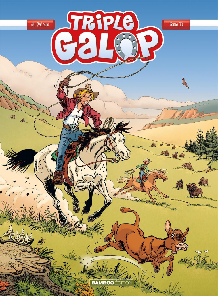 Triple Galop - tome 10 - Benoît Du Peloux, Alexandre Amouriq - BAMBOO