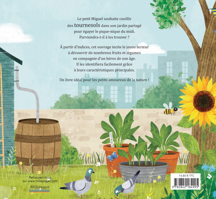 Le jardin partagé de Miguel - JaNay Brown-Wood, Samara Hardy - MILLEPAGES