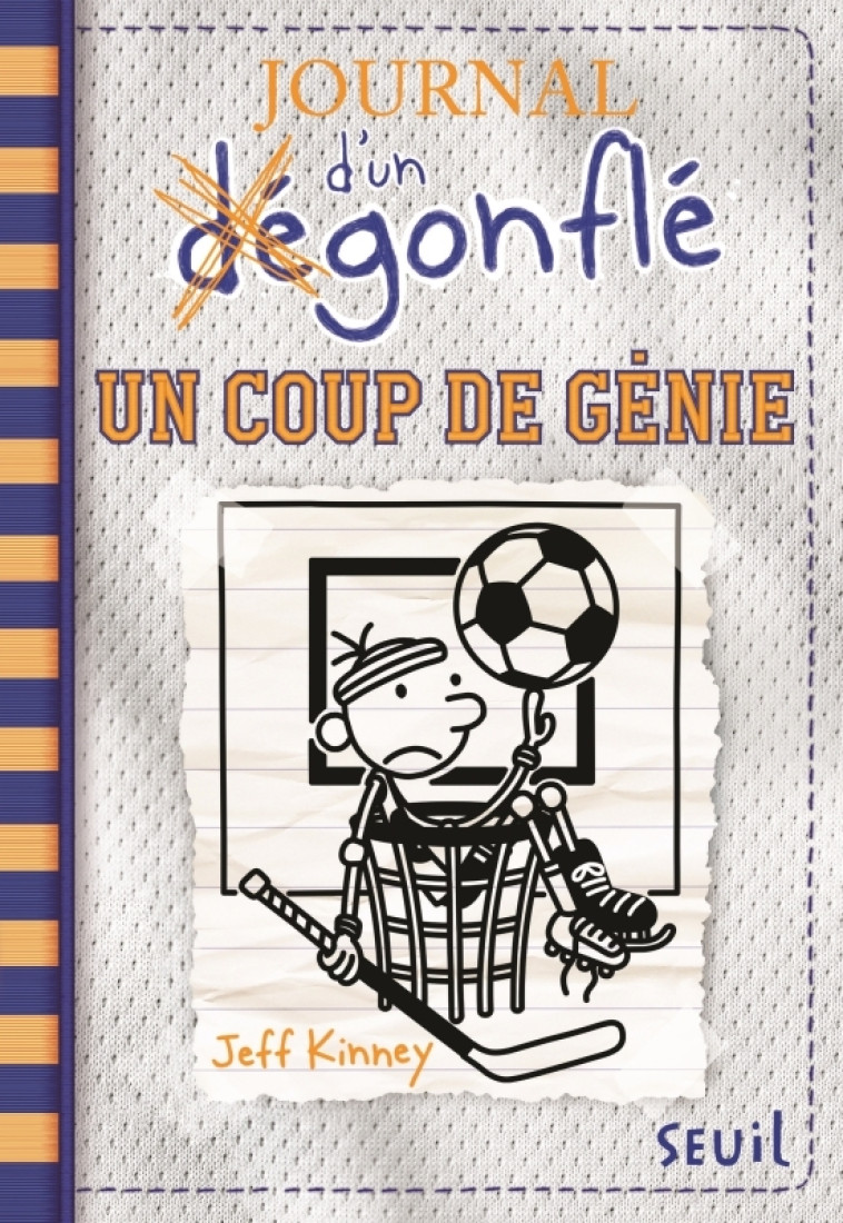 Journal d'un dégonflé - Tome 16 - Un Coup de génie - Jeff Kinney, Natalie Zimmermann, Jeff Kinney, Natalie Zimmermann - SEUIL JEUNESSE