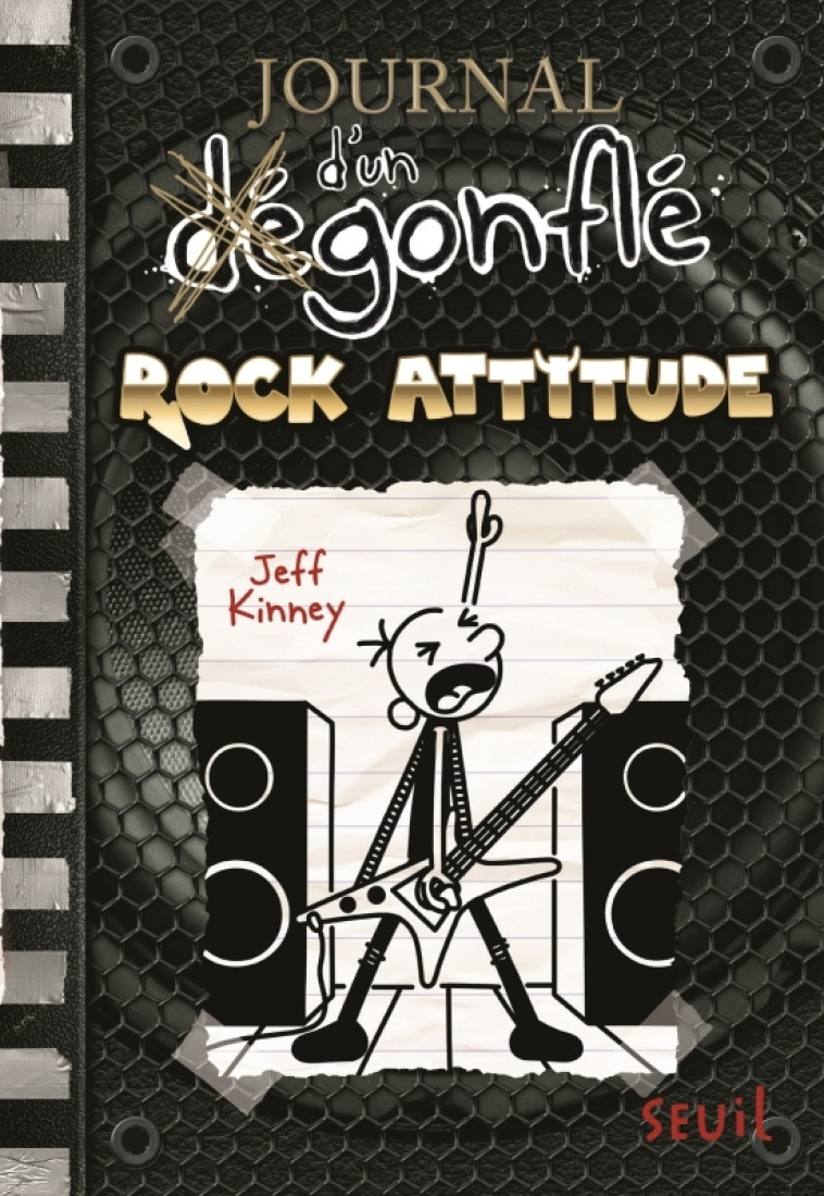 Journal d'un dégonflé - Tome 17 - Rock attitude - Jeff Kinney, Natalie Zimmermann, Jeff Kinney, Natalie Zimmermann - SEUIL JEUNESSE