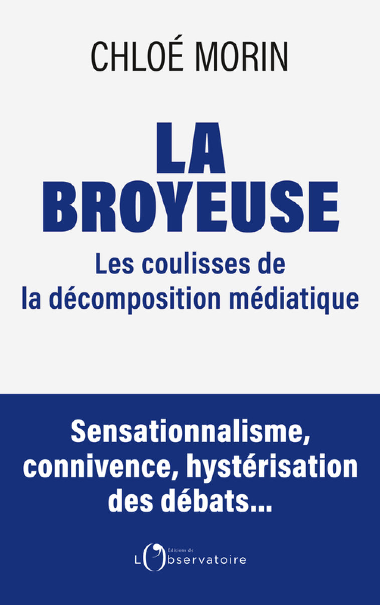 La Broyeuse -  Morin chloe,  Morin chloe, Chloé Morin - L'OBSERVATOIRE