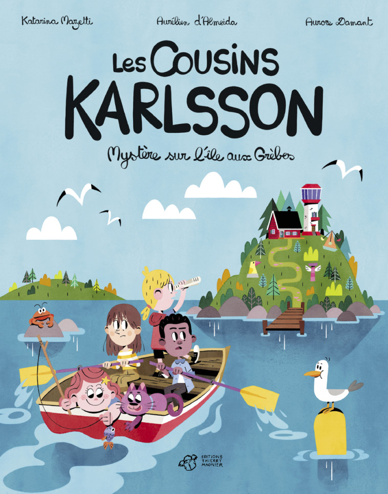 Les cousins Karlsson - Katarina Mazetti, Aurélien D'almeida, Aurore Damant, Katarina Mazetti, Aurélien D'almeida, Aurore Damant - THIERRY MAGNIER
