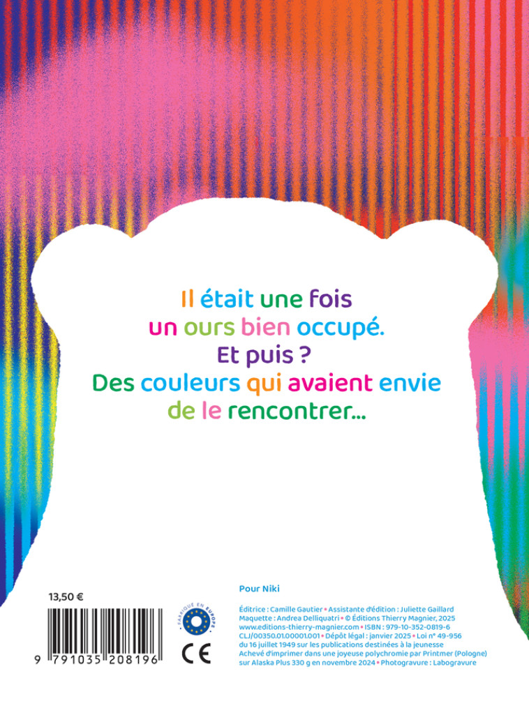 Ours - Arianna Tamburini, Arianna Tamburini - THIERRY MAGNIER