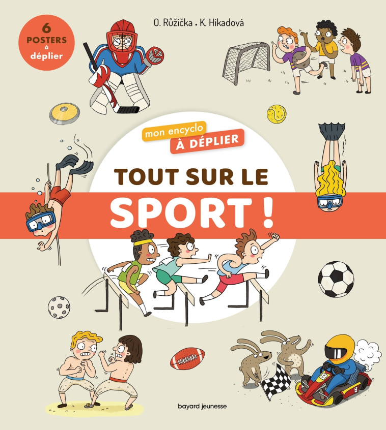 Mon encyclo à déplier : Tout sur le sport - Baptiste MASSA - BAYARD JEUNESSE
