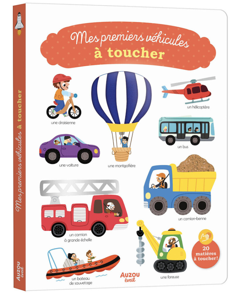 MES PREMIERS VEHICULES A TOUCHER - Carlo Beranek, Carlo Beranek - AUZOU