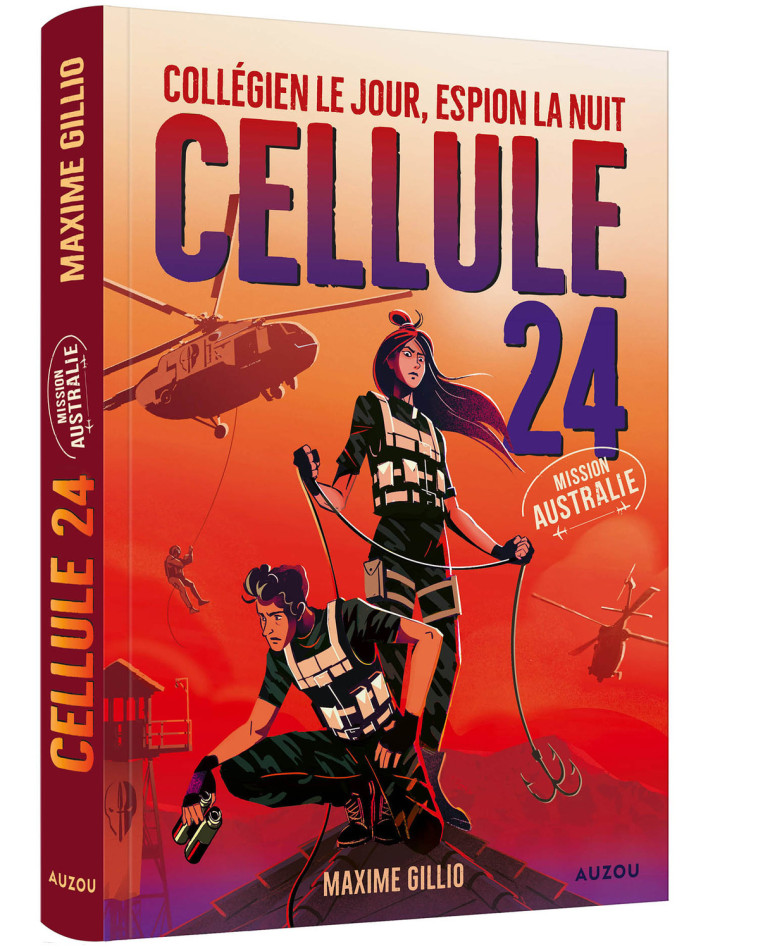 CELLULE 24 - MISSION AUSTRALIE - Maxime Gillio, Lucas Durkheim, Maxime Gillio, Lucas Durkheim - AUZOU
