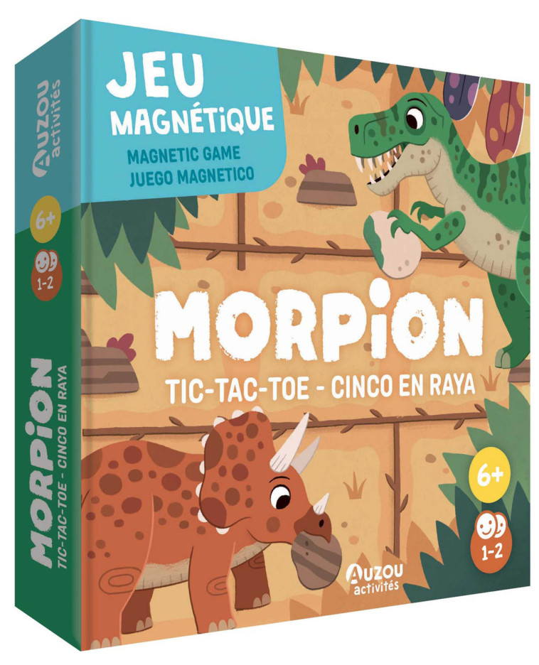JEU MAGNETIQUE - MORPION - Victor Medina, Victor Medina - AUZOU