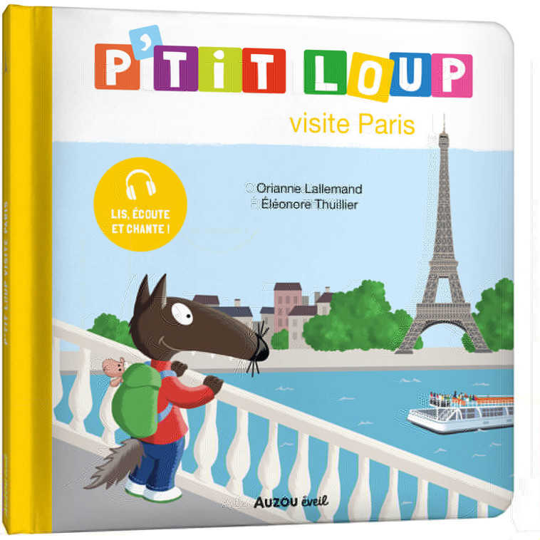 P'TIT LOUP VISITE PARIS - Orianne Lallemand, Éléonore THUILLIER, Orianne Lallemand, Éléonore THUILLIER - AUZOU
