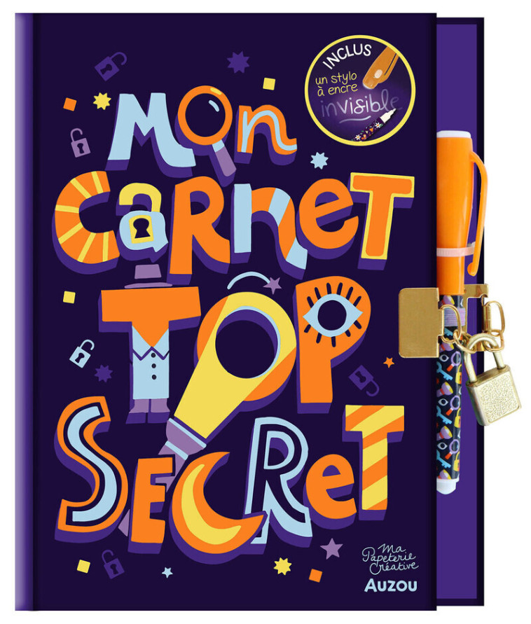Mon carnet top secret - Jessica Das - AUZOU