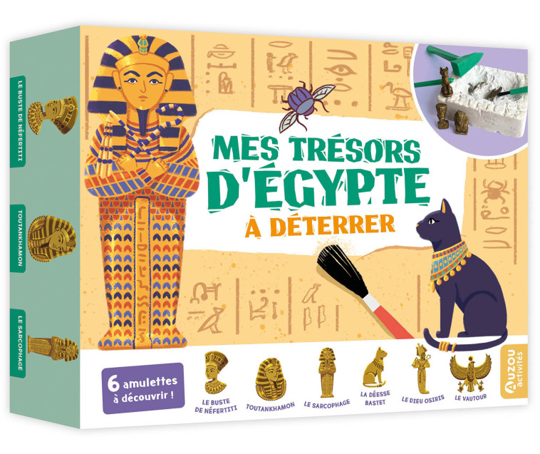 Mes trésors d'Égypte à déterrer - Angie ALAPE PEREZ, Angie ALAPE PEREZ - AUZOU