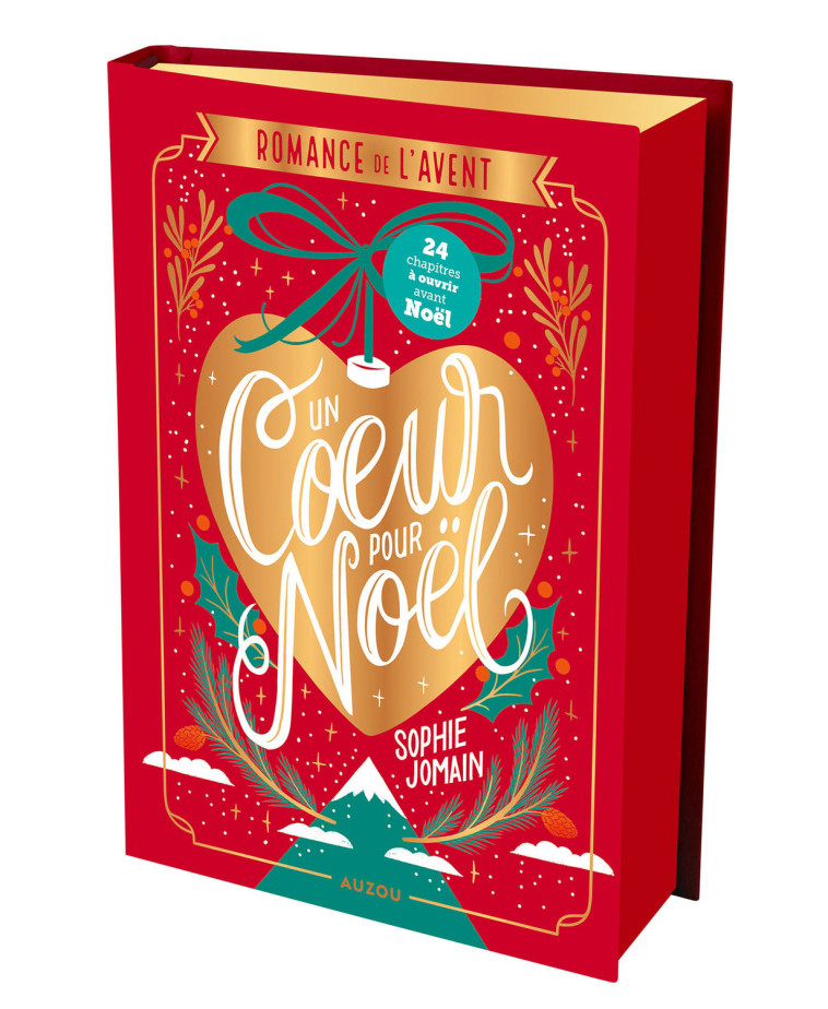 Romance de l'avent - Un coeur pour noel - édition collector - Sophie Jomain, Manon Bucciarelli, Sophie Jomain, Manon Bucciarelli - AUZOU