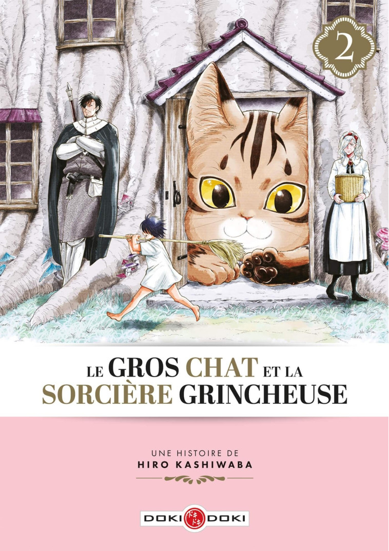 Le Gros Chat et la Sorcière grincheuse - vol. 02 - Hiro KASHIWABA, Hiro KASHIWABA - BAMBOO