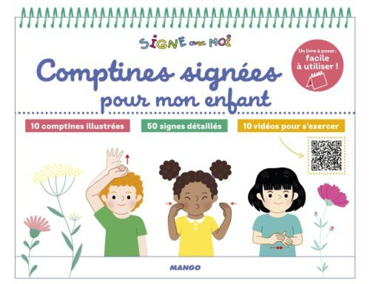 Comptines signées pour mon enfant - Signe Avec Moi Signe Avec Moi, Hélène Chetaud,  Signe Avec Moi, Hélène Chetaud - MANGO