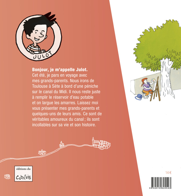 Julot sur le Canal du Midi -  Collectif, Nathalie Louveau - CABARDES