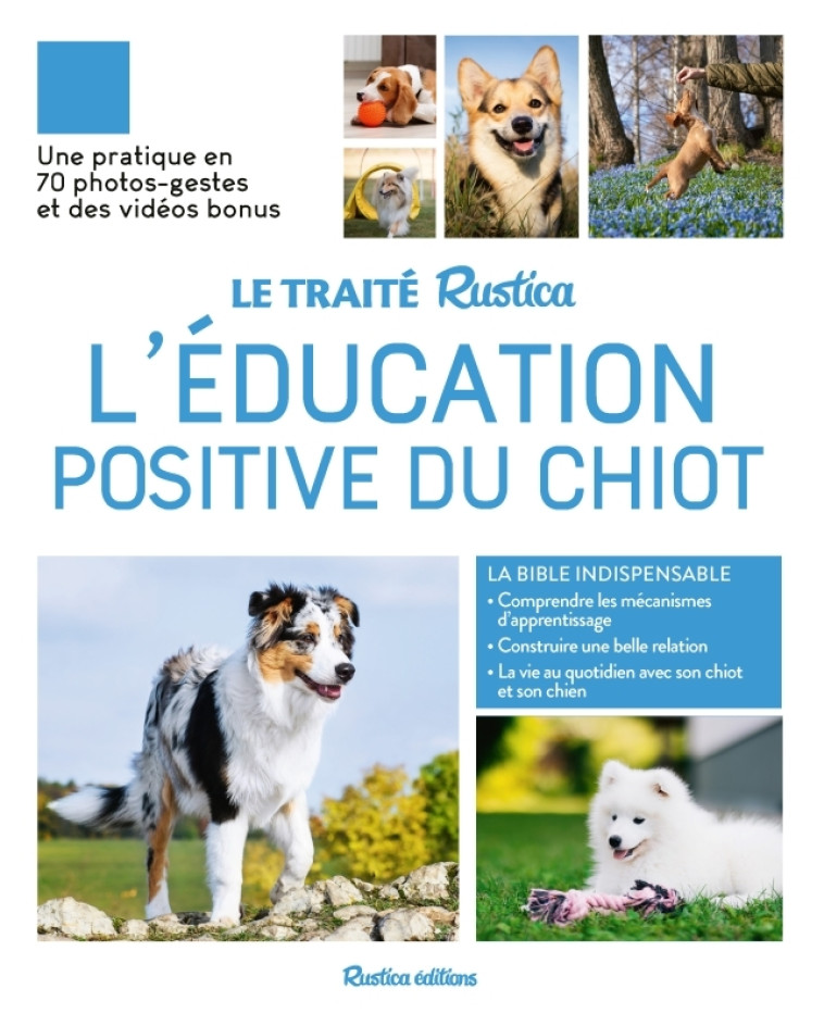 Le Traité Rustica de l'éducation positive du chiot - Chloé Fesch - RUSTICA