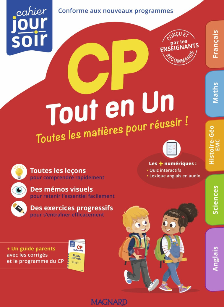 Tout en un CP - Bernard Séménadisse, Odile Semenadisse, Sandrine Cuissard - MAGNARD
