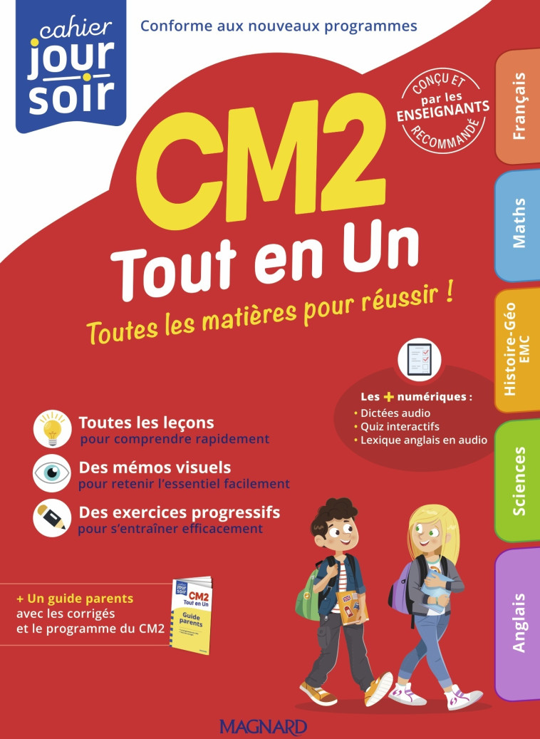 Tout en un CM2 - Bernard Séménadisse, Myriam Nasroune, Céline LEGRAY - MAGNARD