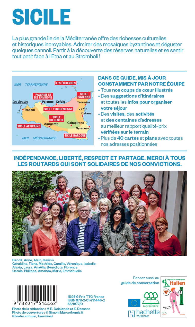 Guide du Routard Sicile 2025/26 -   - HACHETTE TOURI