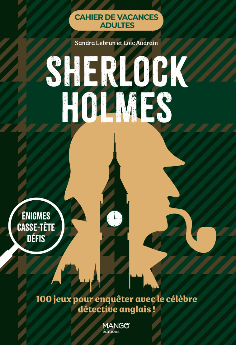 Cahier de vacances - Sherlock Holmes - Loïc Audrain, Sandra Lebrun - MANGO